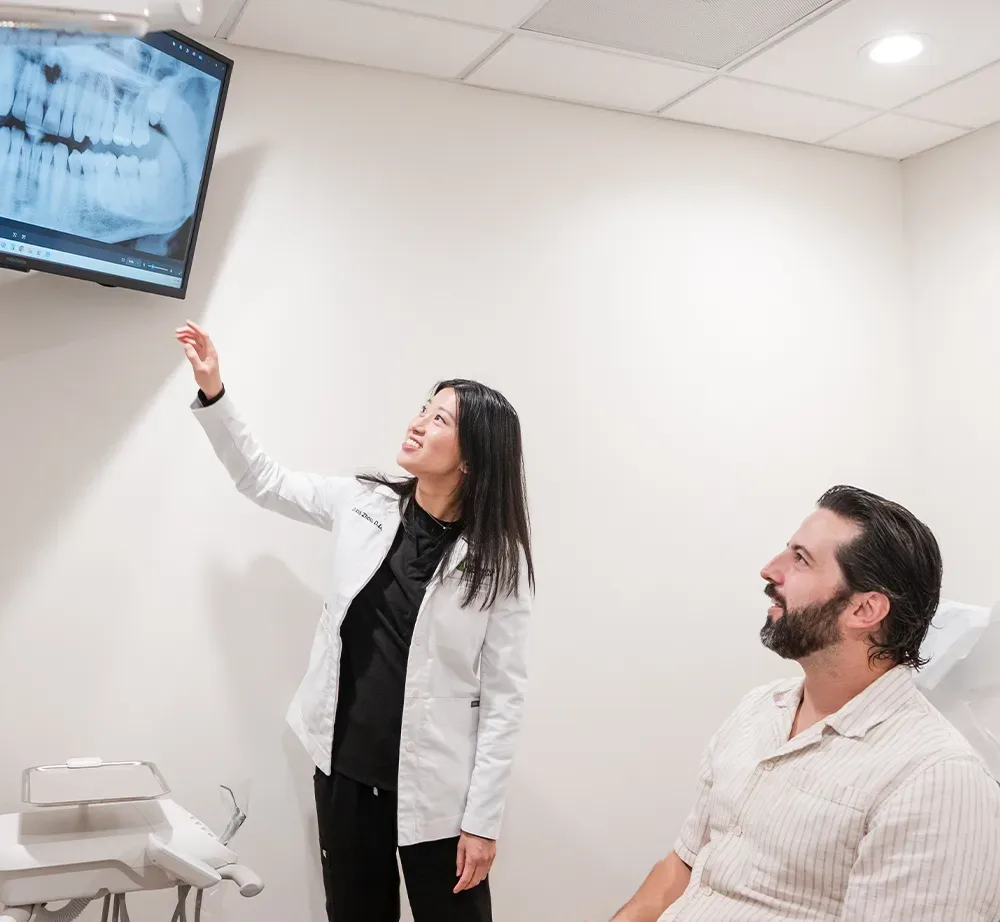 dental bonding vs. porcelain veneer